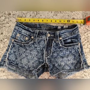 Miss Me Print Shorts 27